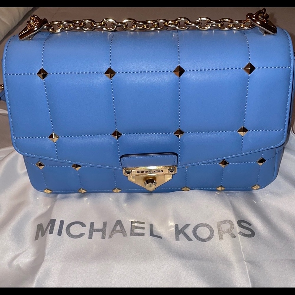 MICHAEL KORS blue bag New!!